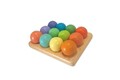 Jucarie pentru landou/carucior, Hanah Home, Pastel Balls, Multicolor