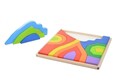 Jucarie pentru landou/carucior, Hanah Home, Flame, 32x32x4 cm, Multicolor
