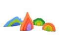 Jucarie pentru landou/carucior, Hanah Home, Flame, 32x32x4 cm, Multicolor