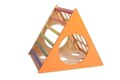 Jucarie pentru landou/carucior, Hanah Home, Prisma and Stairs, Multicolor