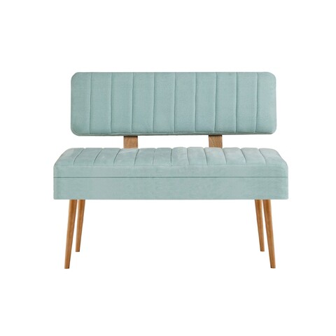 Bancă, Vella, Vina 0400, 110x82 cm, PAL, Pin Atlantic / Verde Fistic