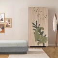 Dulap pentru haine, Vella, Lidya 2 -902, 90x192x52 cm, PAL, Sonomo