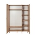 Dulap pentru haine, Vella, Lena 3 -975, 135x192x52 cm, PAL, Sonomo