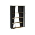 Corp biblioteca, Arnetti, Lissa Bookshelf, PAL, Safir / Antracit / Negru