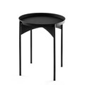 Masuta de cafea, Cerritos, Shb-002-A, 44x57x44 cm, Metal, Negru