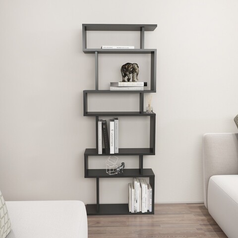 Corp biblioteca, Colman, Bates, 60x19.6x160 cm, PAL, Antracit