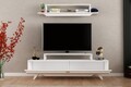 Comoda TV, Coraline, Harmony Unit, 150x49x31 cm, PAL, Alb