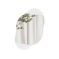 Dulap de baie, Decortie, Cloud Storage Bathroom Wall Mirror, 60x75x13 cm, PAL, Alb