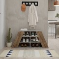 Pantofar, Decortie, Pyramid Shoe Bench, 105.5x50x37.5 cm, PAL, Hituri / Lagina