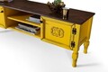 Comoda TV, Ephelia, Ada TV, 150x40x50 cm, MDF , Galben
