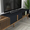 Comoda TV, Hommy Craft, Milan TV, 180x40x35 cm, PAL, Nuc / Antracit