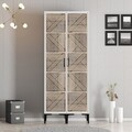 Dulap pentru haine, Hommy Craft, Kumsal PP, 80x47 cm, PAL, Alb