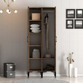 Dulap pentru haine, Hommy Craft, Kumsal PR, 80x47 cm, PAL, Maro