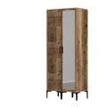 Dulap pentru haine, Hommy Craft, Kumsal PR, 80x47 cm, PAL, Maro