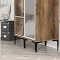 Dulap pentru haine, Hommy Craft, Kumsal PR, 80x47 cm, PAL, Maro/Crem