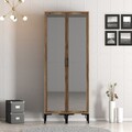 Dulap pentru haine, Hommy Craft, Kumsal RR, 80x47 cm, PAL, Maro