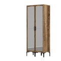 Dulap pentru haine, Hommy Craft, Kumsal RR, 80x47 cm, PAL, Maro