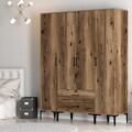 Dulap pentru haine, Hommy Craft, Kumsal STS, 160x47 cm, PAL, Maro