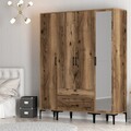 Dulap pentru haine, Hommy Craft, Kumsal STR, 160x47 cm, PAL, Maro