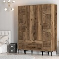 Dulap pentru haine, Hommy Craft, Kumsal PTP, 160x47 cm, PAL, Maro