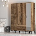 Dulap pentru haine, Hommy Craft, Kumsal PTR, 160x47 cm, PAL, Maro