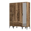 Dulap pentru haine, Hommy Craft, Kumsal PTR, 160x47 cm, PAL, Maro