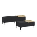 Set mobilier living, Inarch, Mia, PAL, Antracit
