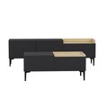 Set mobilier living, Inarch, Mia, PAL, Antracit