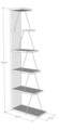 Set mobilier living, Kalune Design, Epsilon, PAL, Pin Atlantic / Negru