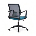 Scaun de birou, Lemont, Mesh, 63x90x60 cm, Tapițerie: 100% POLIESTER, Albastru