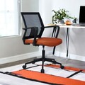 Scaun de birou, Lemont, Mesh, 63x90x60 cm, Tapițerie: 100% POLIESTER, Albastru