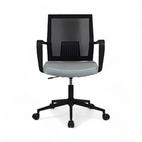 Scaun de birou, Lemont, Mesh, 60x63x90 cm, Tapițerie: 100% POLIESTER, Gri