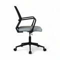 Scaun de birou, Lemont, Mesh, 60x63x90 cm, Tapițerie: 100% POLIESTER, Gri