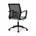 Scaun de birou, Lemont, Mesh, 60x63x90 cm, Tapițerie: 100% POLIESTER, Gri
