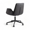 Scaun de birou, Lemont, Dora, 62x77x60 cm, Tapițerie: 100% POLIESTER, Negru / Antracit