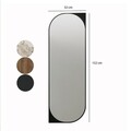 Oglinda decorativa, Neostill, Livi, 52x152 cm, MDF , Negru
