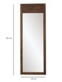 Oglinda Cheval, Neostill, Forest, 55x155x2 cm, Lemn, Maro