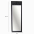 Oglinda Cheval, Neostill, Roses, 55x155x2 cm, Lemn, Antracit