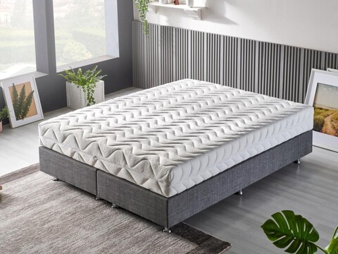 Saltea de pat, Niron, Niron Pocket RollPack 80x180 Single Size, Alb