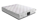 Saltea de pat, Niron, Visco Fusion 140x200 cm Double Size Memory Foam and Pocket Spring Luxury Soft Mattress, Husă: țesătură specială din bumbac tricotat , Alb
