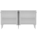 Consola, Olivia, Doruk, 150x79x40 cm, PAL , Alb / Argintiu