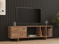 Comoda TV, Puqa Design, Folsom, 140x45x29 cm, PAL, Maro