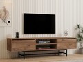 Comoda TV, Puqa Design, Tauber, 180x50x40 cm, PAL, Maro