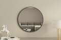 Oglinda decorativa, Siam, Ozze, 60x60x2 cm, MDF , Antracit