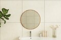 Oglinda decorativa, Siam, Ozze, 60x60x2 cm, MDF , Maro