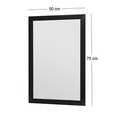 Oglinda decorativa, Hanah Home, Lipa, Negru
