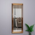 Oglinda decorativa, Hanah Home, Smooth, Bronz