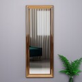 Oglinda decorativa, Hanah Home, Smooth, Bronz