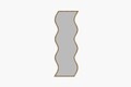 Oglinda decorativa, Siam, Safi, 40x120x2 cm, MDF , Alb / Natural