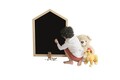 Tabla de scris, Hanah Home, Blackboard, Negru